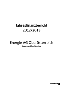 Bild zum Jahresfinanzbericht 2012/2013